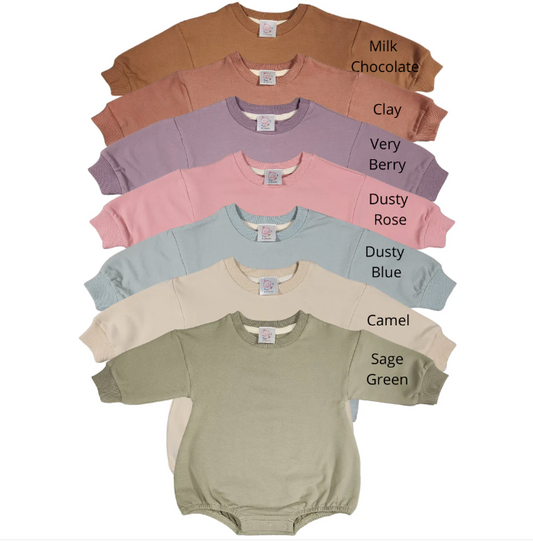 Bubbakins Long Sleeve Bubble Romper