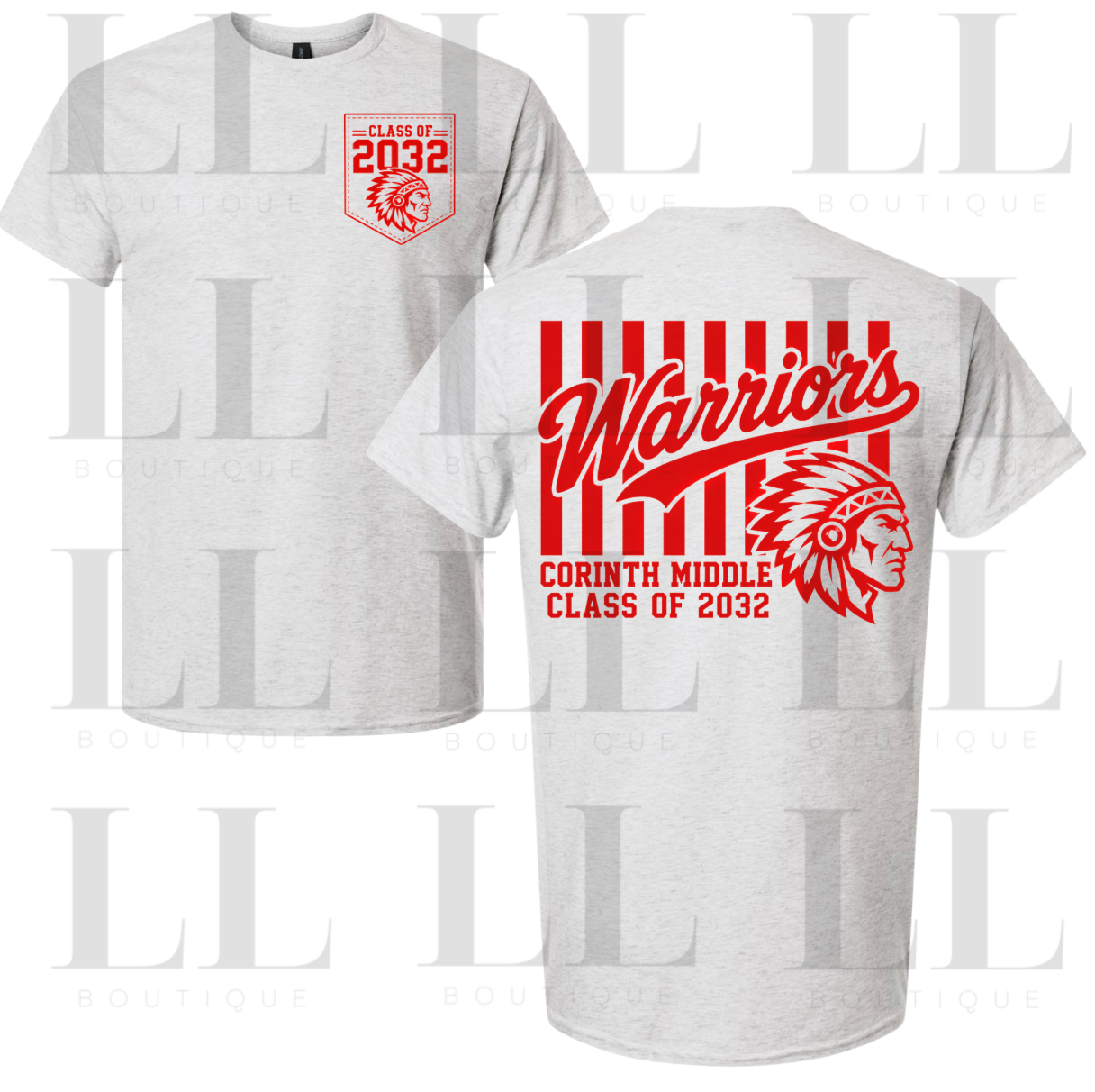 Corinth Warriors Class of 2032 Tshirt