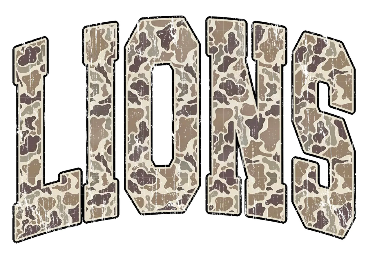 Lions Camo