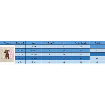 Baby Toddler Boys Girls 2Pcs Jogger Set Bear Pattern Long Sleeve Crewneck Top Long Pants Fall Outfit