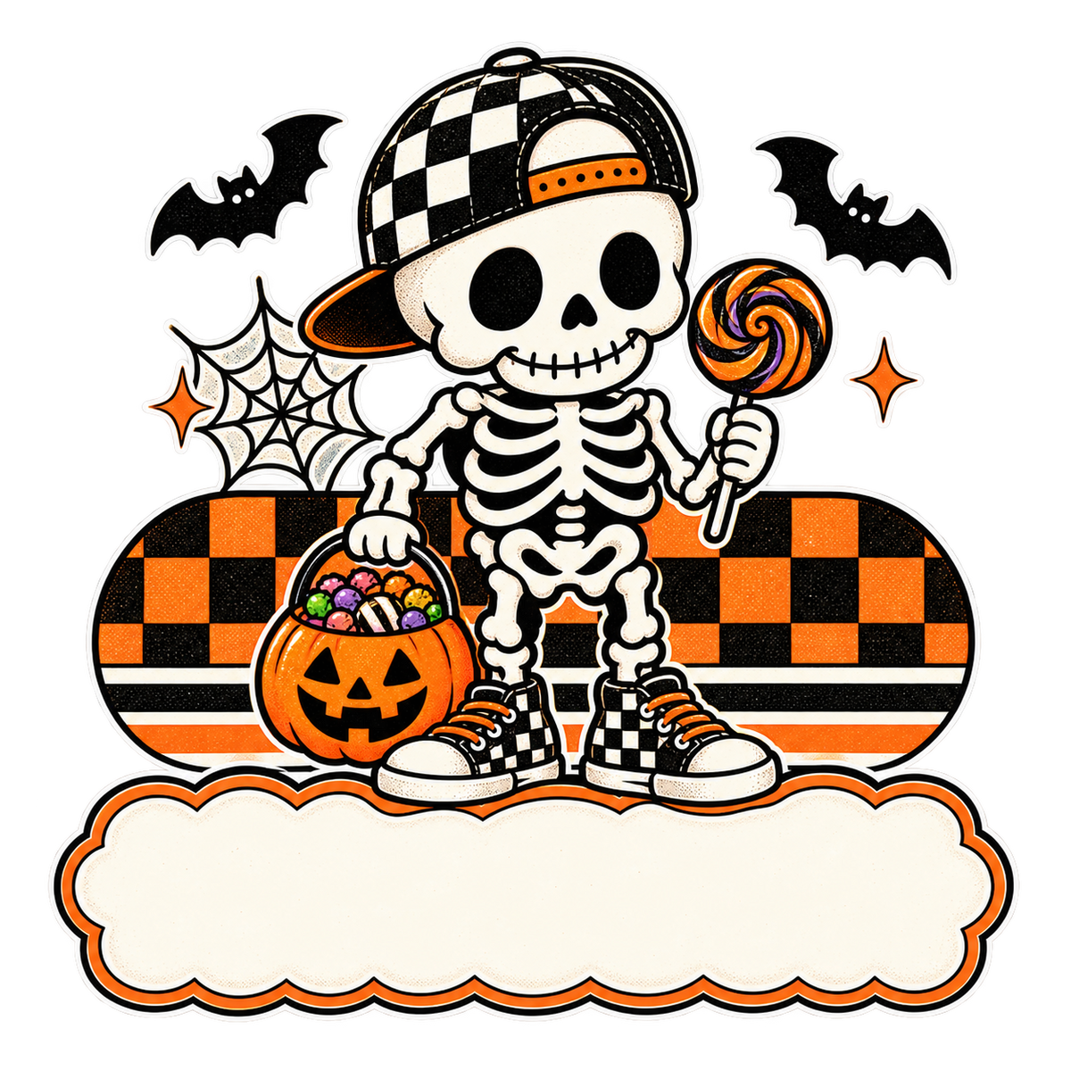 Skeleton Nameplate