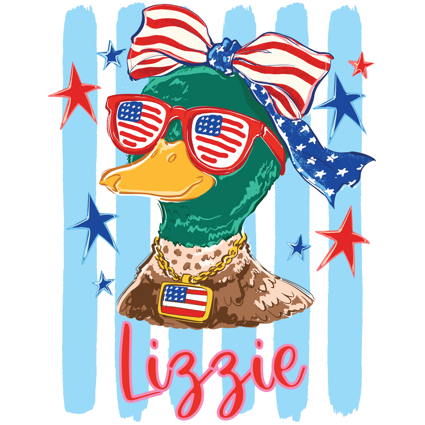 Patriotic Mallard