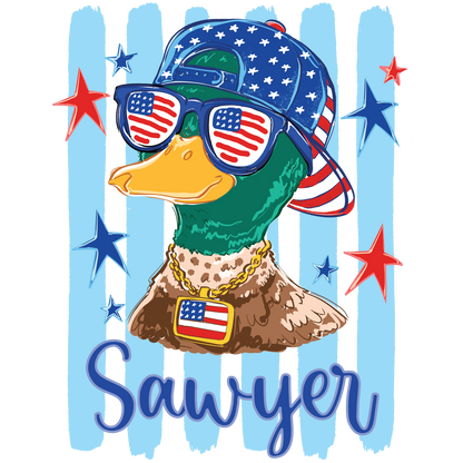 Patriotic Mallard