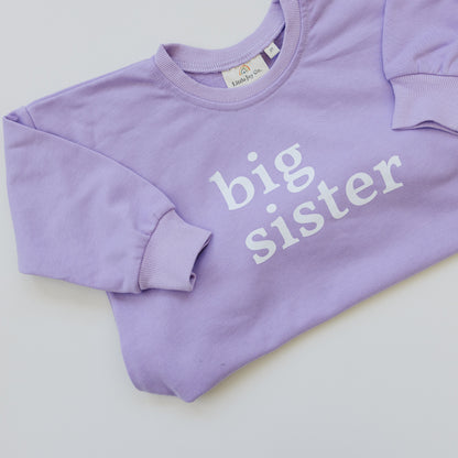 Big Sister Sweatshirt Romper - more colors