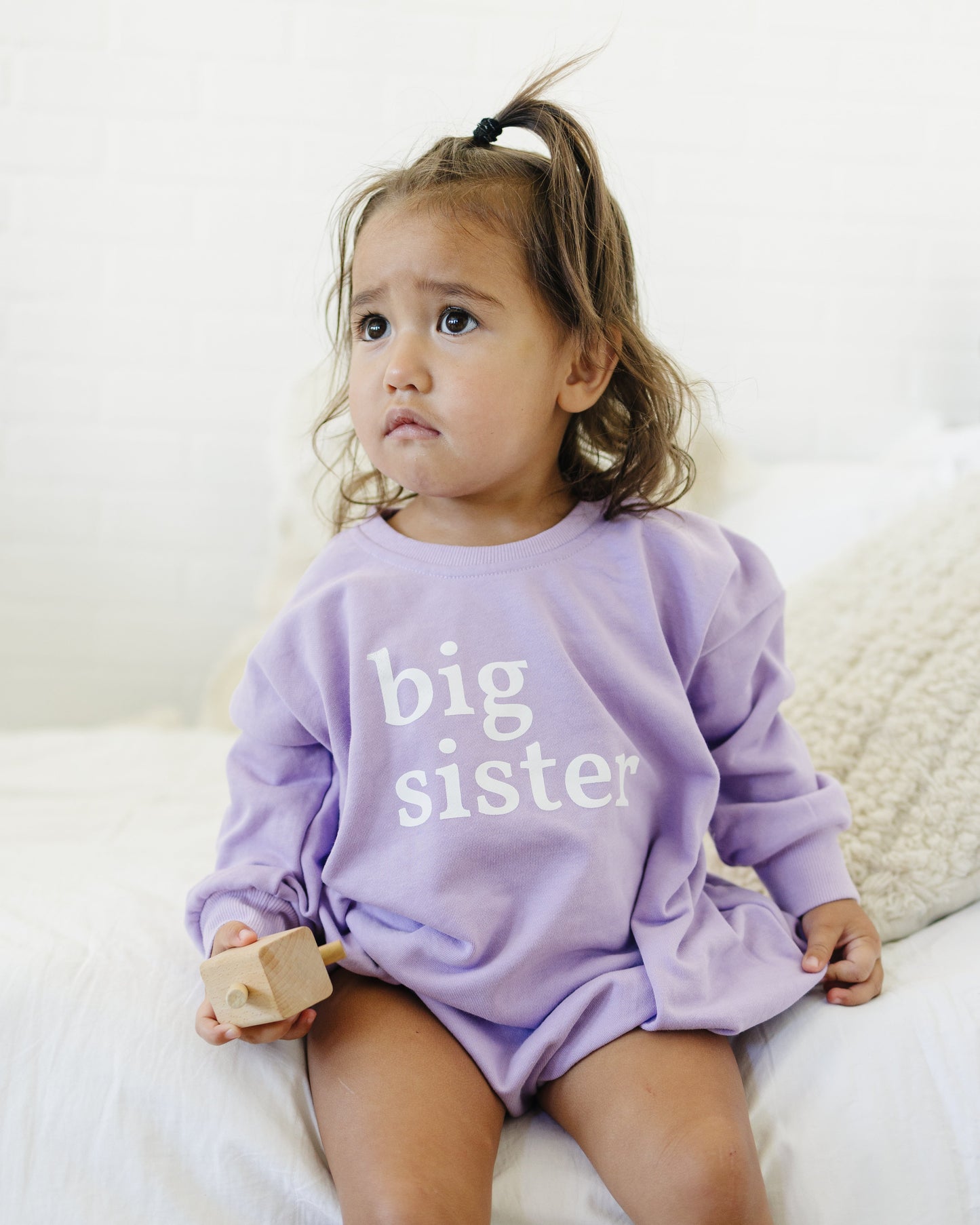 Big Sister Sweatshirt Romper - more colors