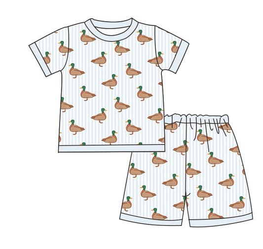 Mallard Duck Short Set