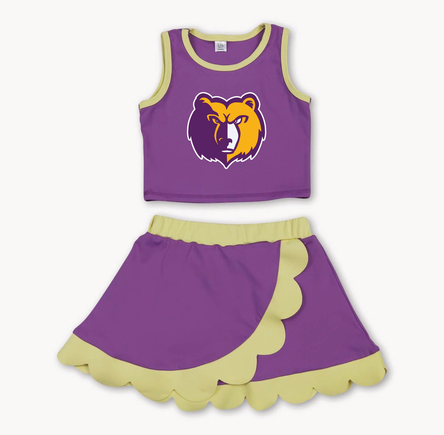 Scallop Girls Active Wear Set