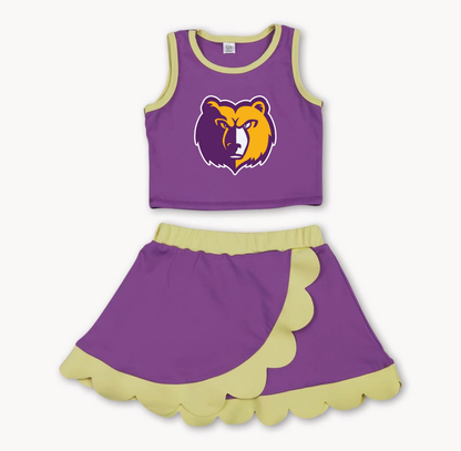 Scallop Girls Active Wear Set