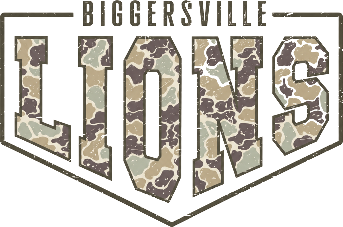Biggersville Lions Camo