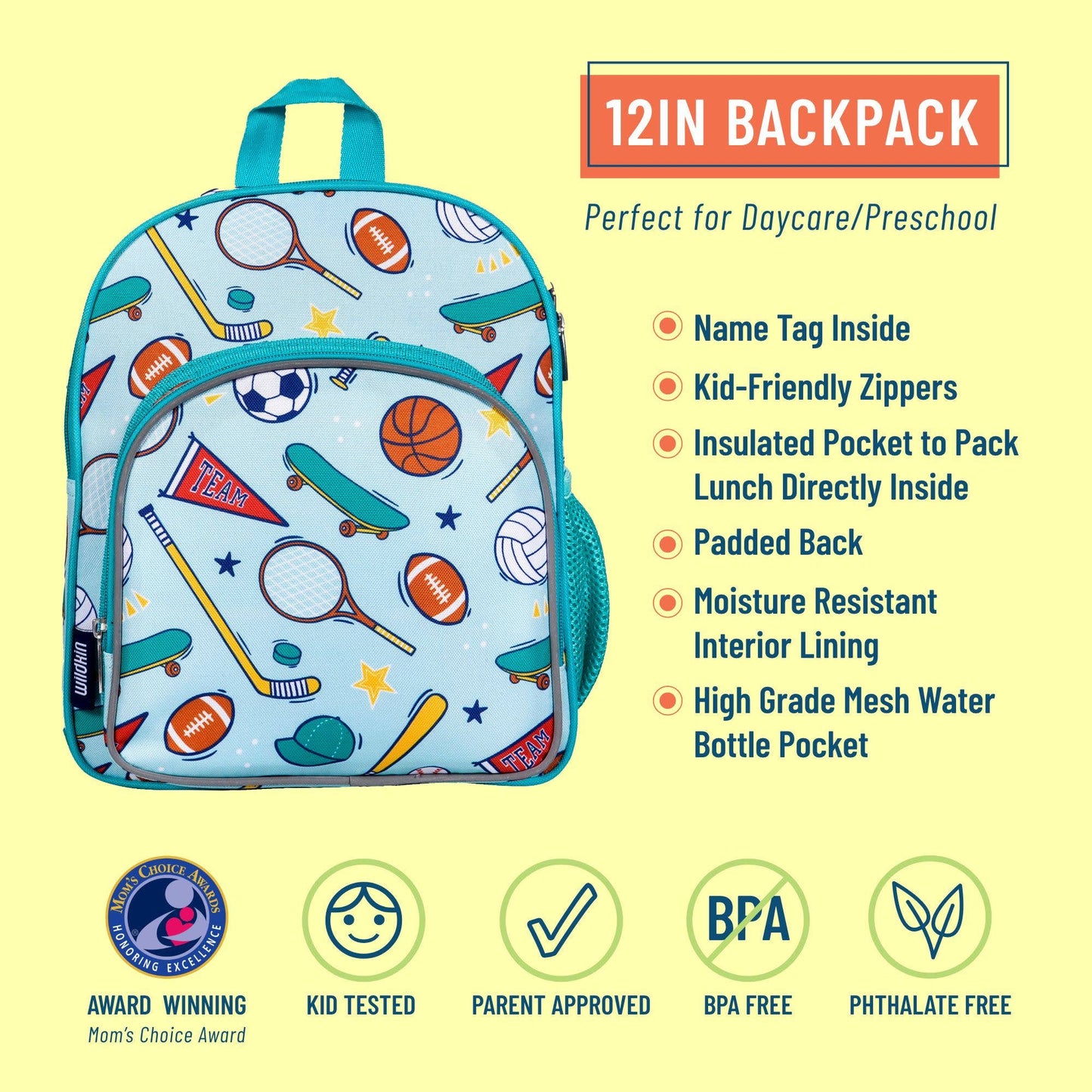 Team Spirit 12 Inch Backpack