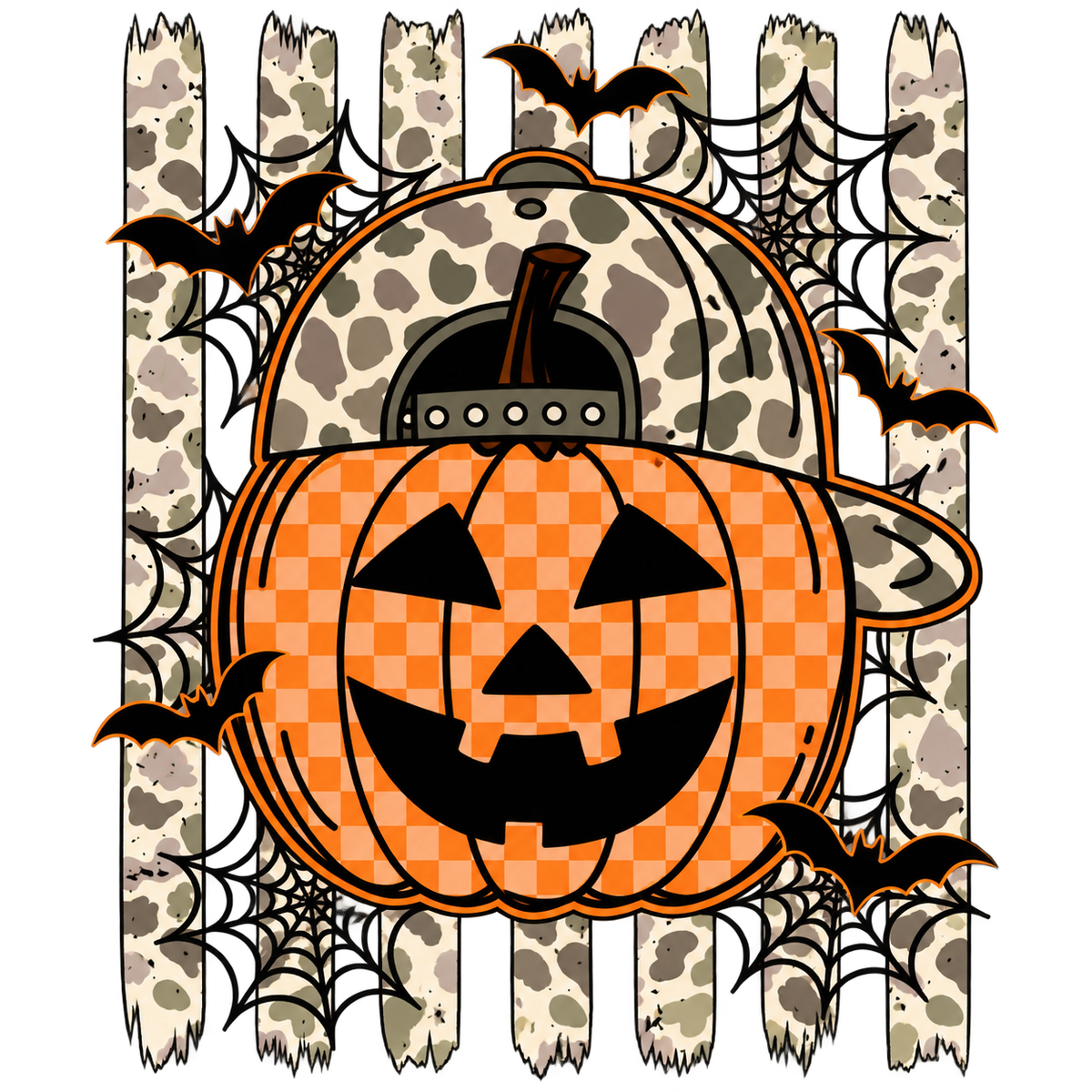 Camo Coquette Pumpkin