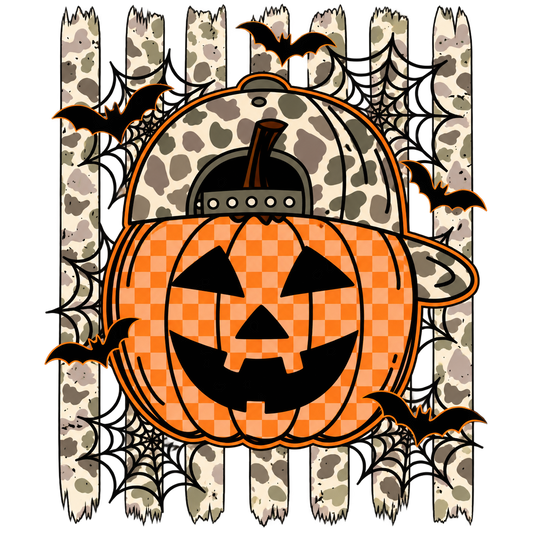 Camo Coquette Pumpkin