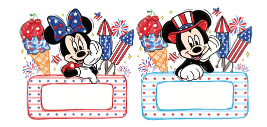 Patriotic Mickey/ Minnie