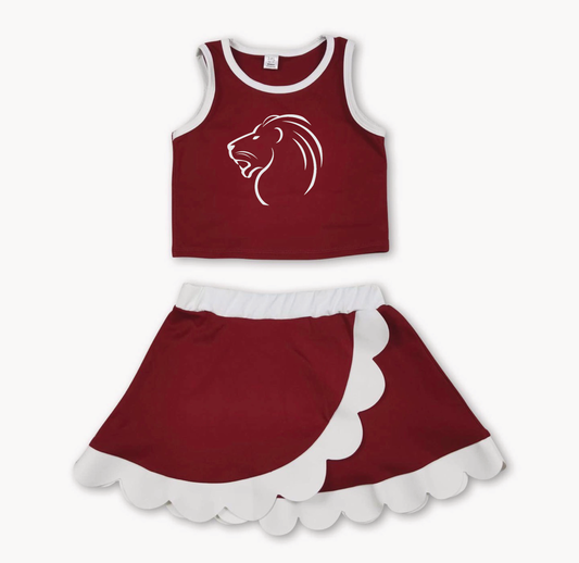 Scallop Girls Active Wear Set