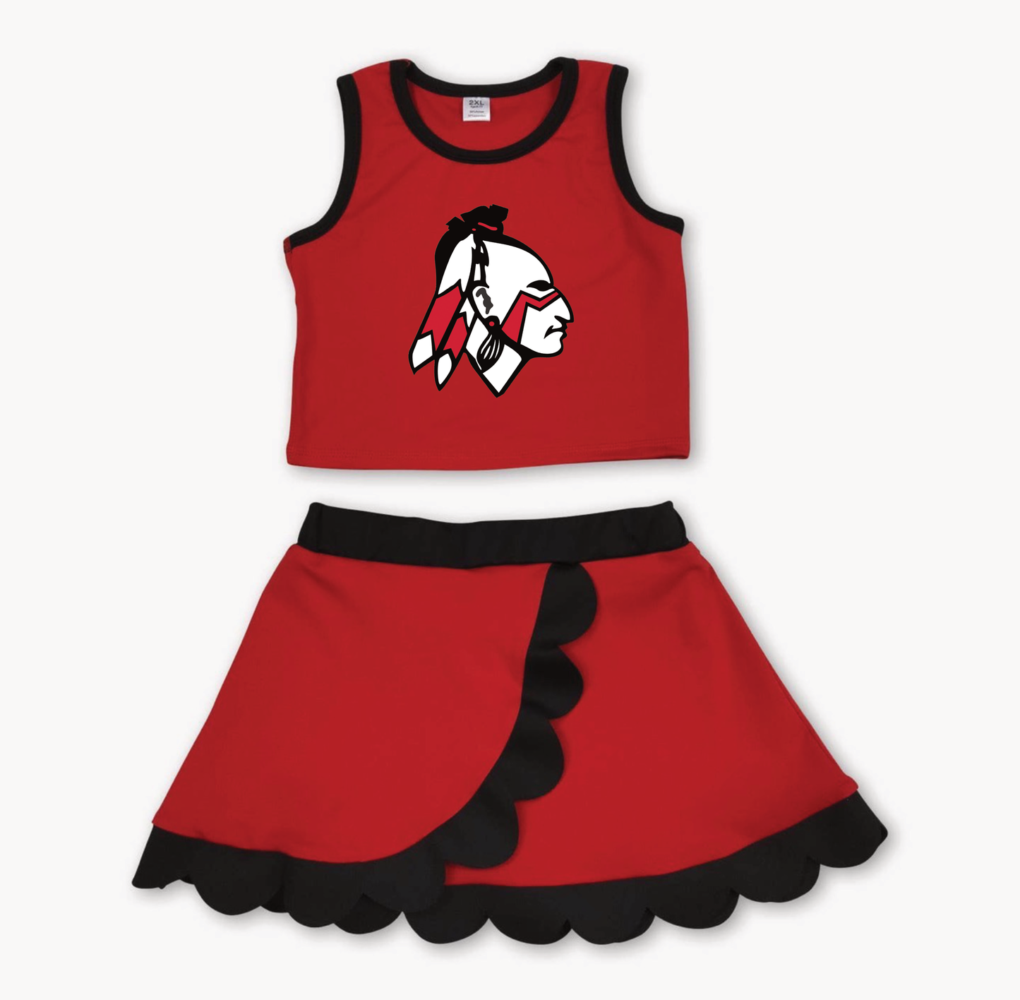 Scallop Girls Active Wear Set