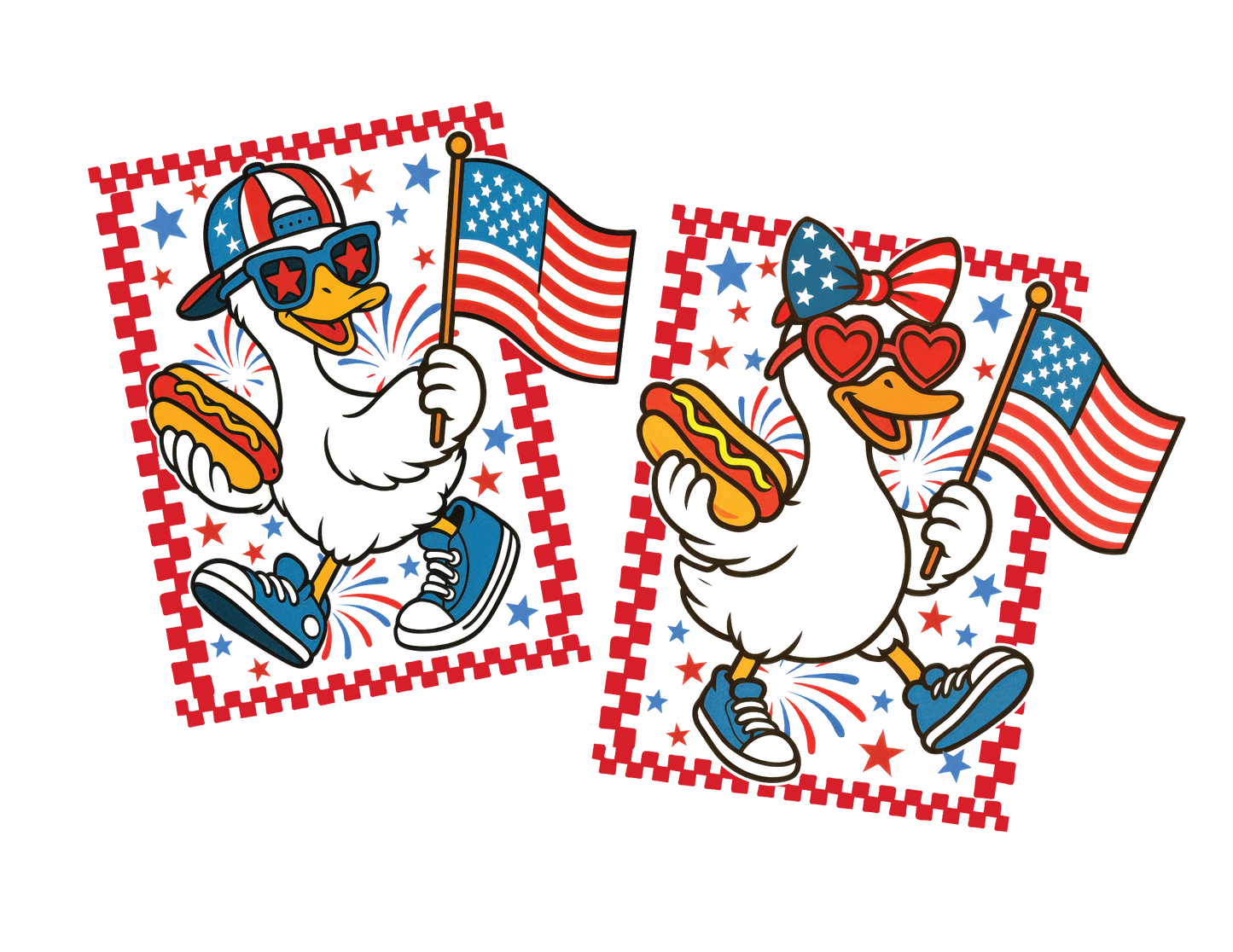 Patriotic Goose