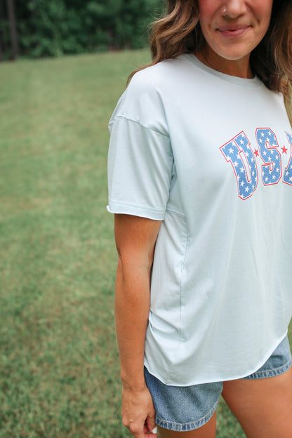 Relaxed Fit Zip Breastfeeding Tee