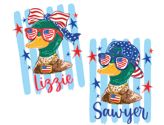 Patriotic Mallard