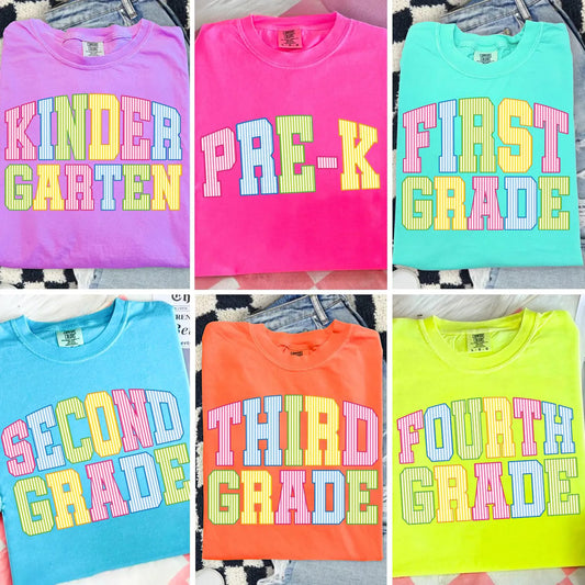Striped School Grades